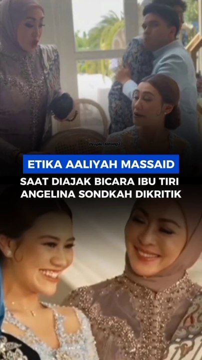 Etika Aaliyah Massaid saat Diajak Bicara Ibu Tiri Angelina Sondakh Dikritik