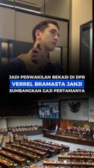 Jadi Perwakilan Bekasi di DPR RI, Verrel Bramasta Janji Sumbangkan Gaji Pertama