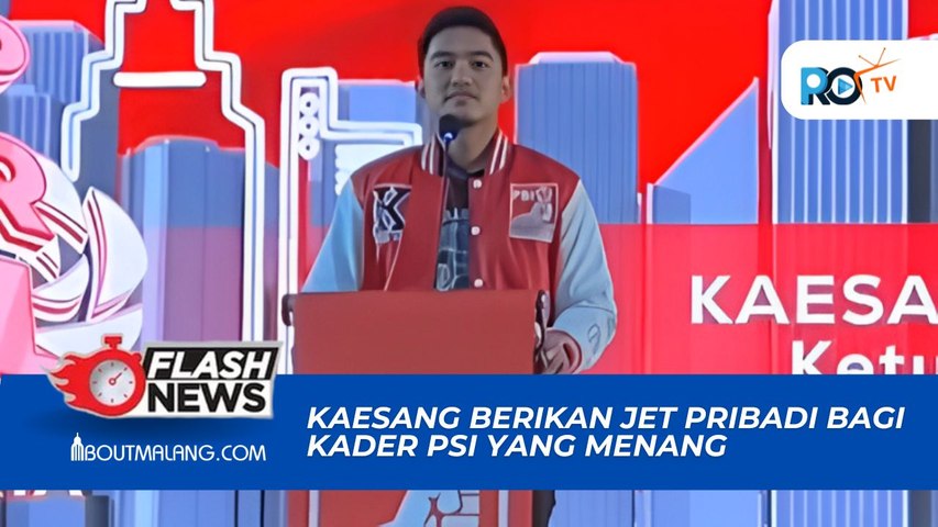 KAESANG SIAP MEMBERIKAN PRIVATE JET UNTUK KADER PSI YANG MENANGKAN RK-SUSWONO