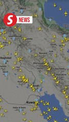 Airlines scramble to divert flights after Iran missile attack on Israel