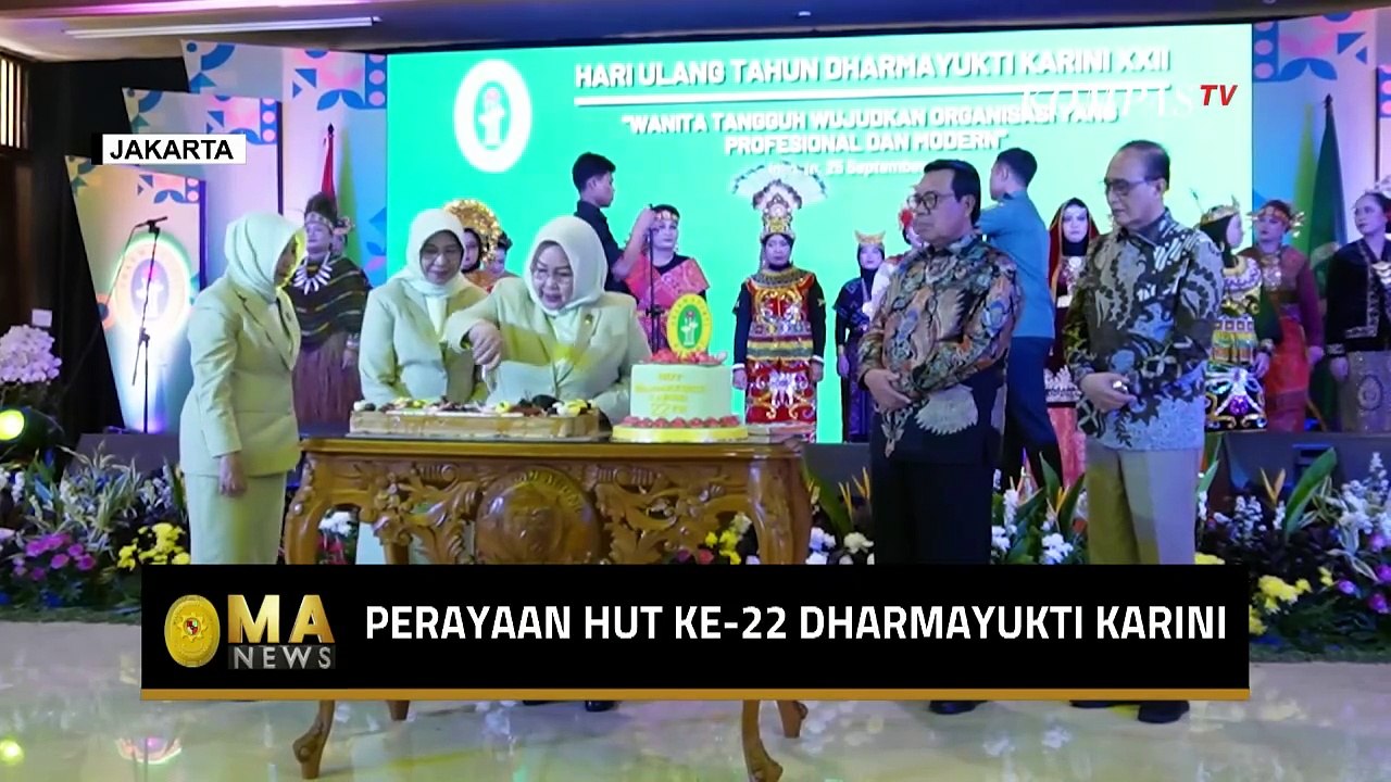 Ketua MA, M Syarifuddin Hadiri HUT Ke-22 Dharmayukti Karini Mahkamah Agung - MA NEWS