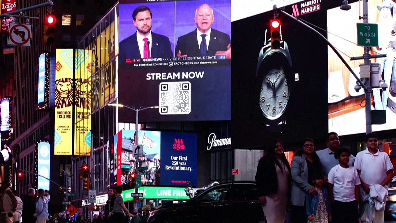 Faires TV-Duell der US-Vizes Walz und Vance ohne klaren Sieger