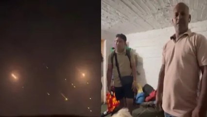 Iran-Israel War:इजराइल पर ईरान के भीषण हमले,शेल्टर होम में छिपे भारतीय,Video में बता रहे कैसा है हाल