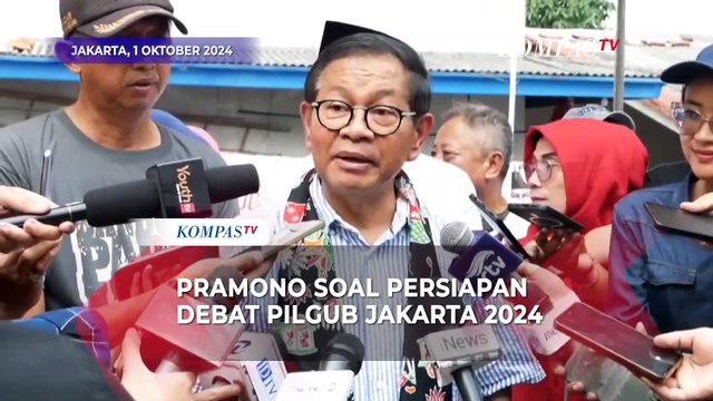 Kata Pramono Terkait Persiapan Debat Pilgub Jakarta 2024: Sudah Baca Program Mas Anies dan Ahok