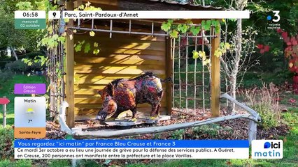 02/10/2024 - ICI Matin France Bleu Creuse en vidéo