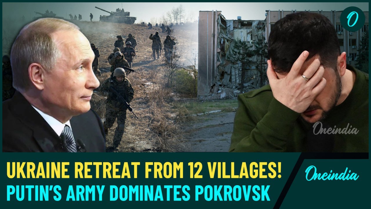 VIDEO| Russia Declares Victory Near Pokrovsk: 12 Villages Taken, Kyiv Forces Left Reeling