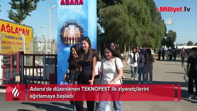 TEKNOFEST Adana kapılarını ziyaretçilere açtı