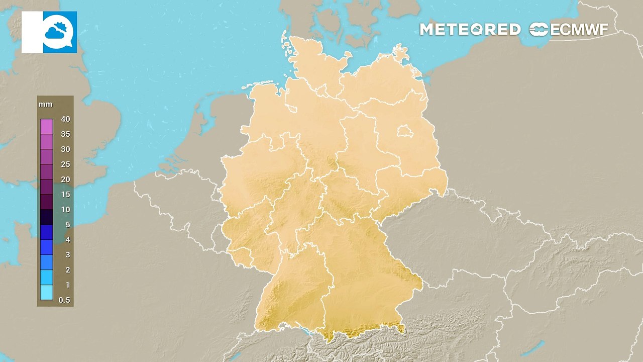 Der norden und auch zum teil der westen freuen sich über trockenes wetter am langen wochenende