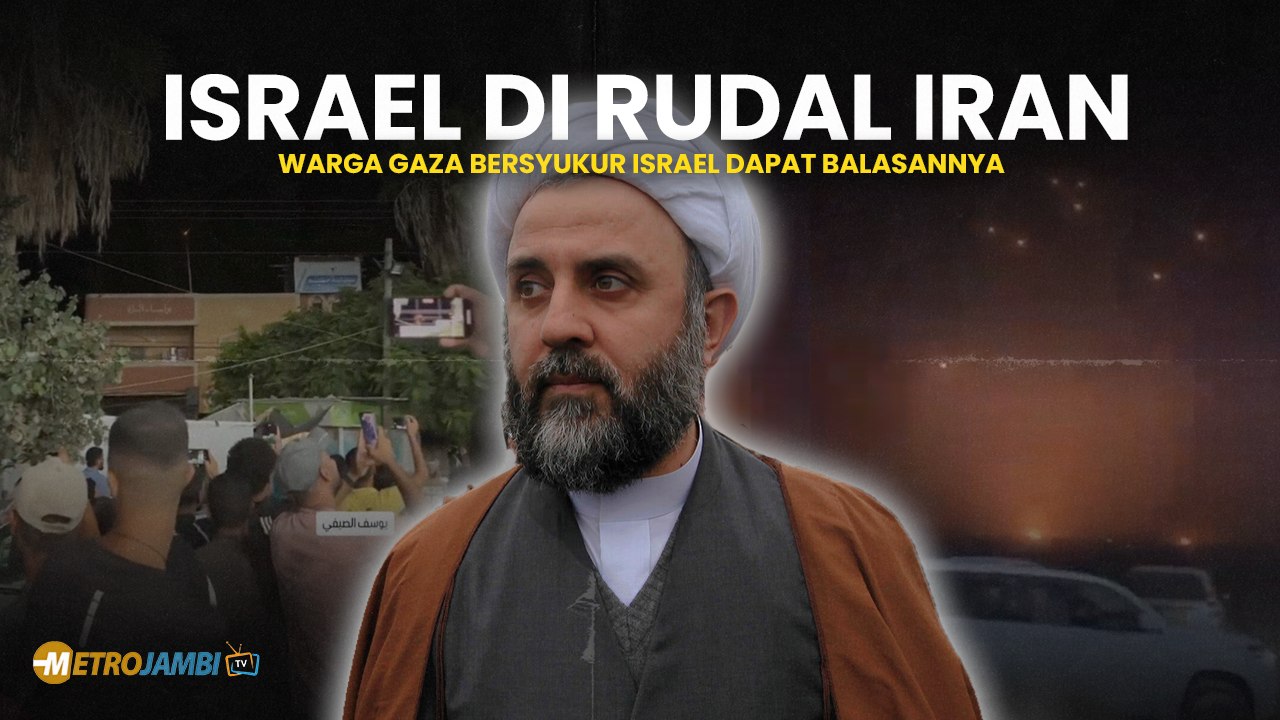 IRAN BOMBADIR ISRAEL!!! Warga Palestina Bersyukur Israel Akhirnya Mendapatkan Karma