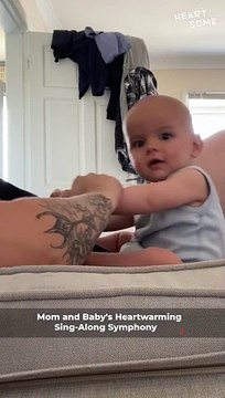 Adorable Baby Sings Along to 'Row Row Row Your Boat