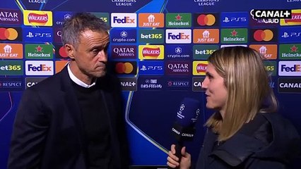 Luis Enrique refuse de répondre aux questions de Margot Dumont après la défaite du PSG