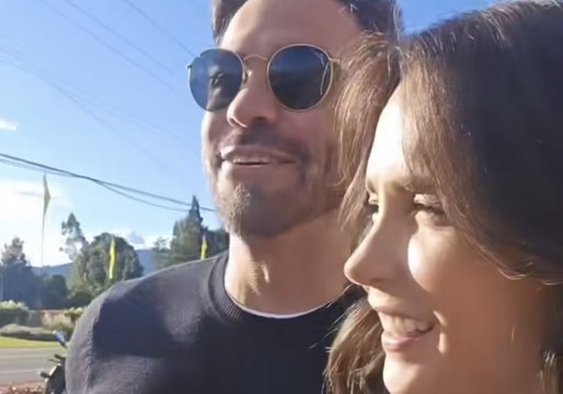 Es la primera vez . Carmen Villalobos y Frederik Oldenburg viven un momento muy especial como pareja