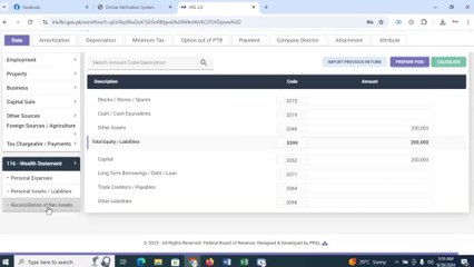 How to File Wealth Statement in IRIS FBR for 2024