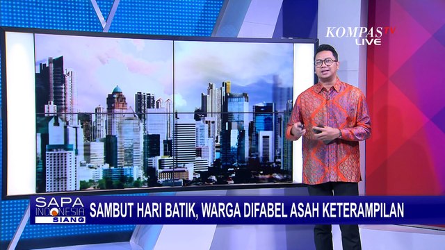 Hari Batik Nasional, Warga Difabel di Panti Sosial Samekto Karti Ikuti Pelatihan Membatik