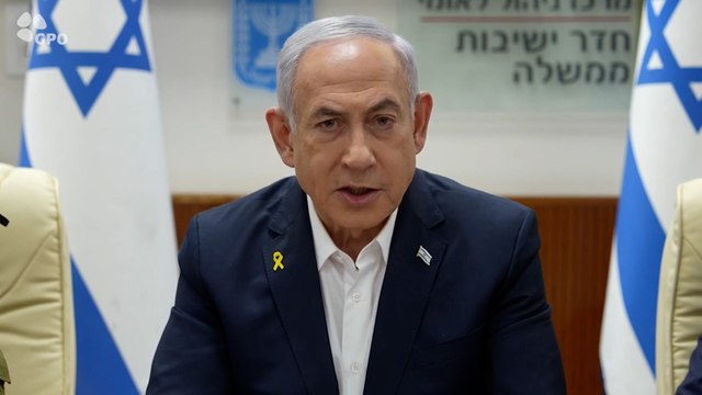 El primer ministro israelí, Benjamin Netanyahu, asegura que Teherán ha cometido un error y pagará por ello