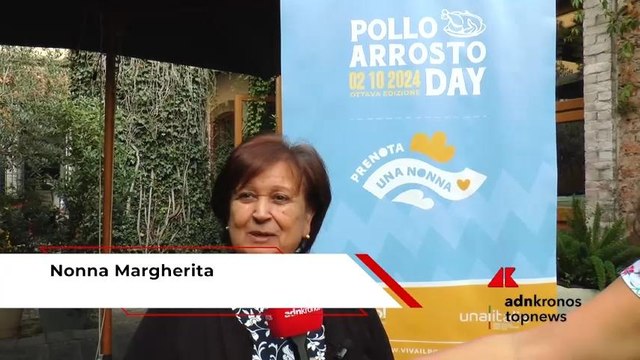 Pollo arrosto day, Nonna Margherita: Ai miei tempi non c’era matrimonio senza pollo arrosto