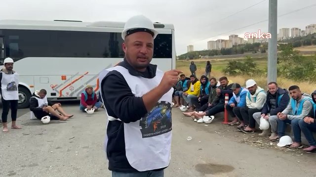 Fernas Madencilik işçilerine Ankara girişinde polis engeli