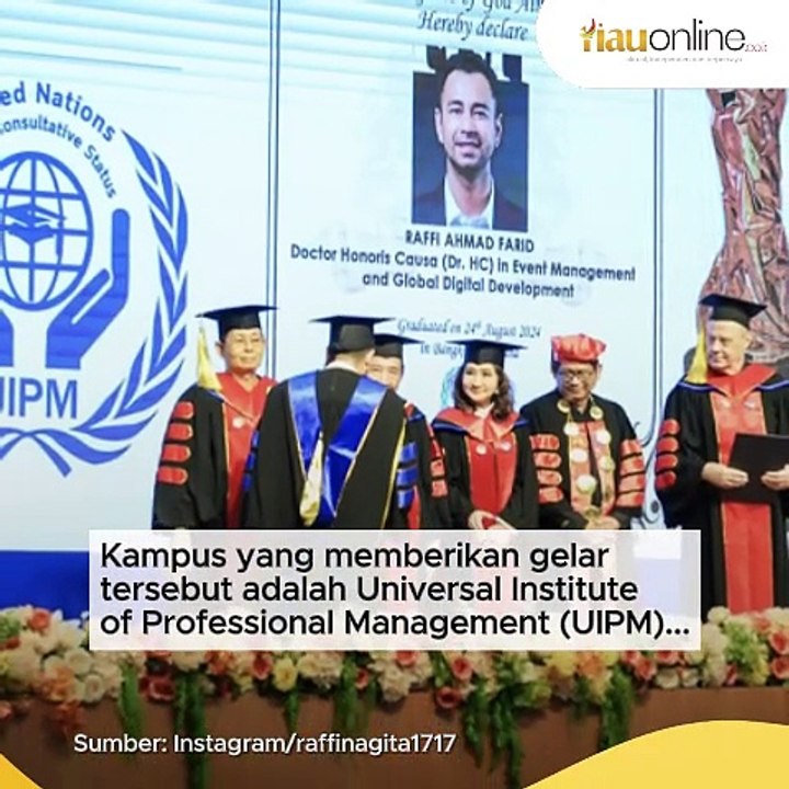 Warganet Iseng Cari Kampus Thailand yang Beri Raffi Ahmad Gelar Doktor, Malah Ketemu Hotel