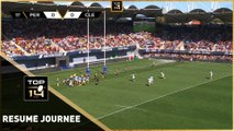TOP 14 - Résumé de journée de la J04 - Saison 2024-2025