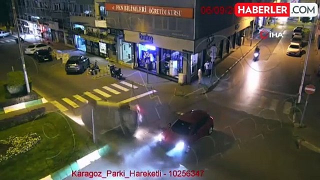Kırklareli'nde Motosiklet Sürücüsü Otomobille Çarpıştı, Havaya Uçtu