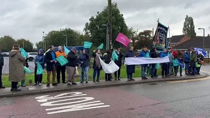 Teachers go on strike