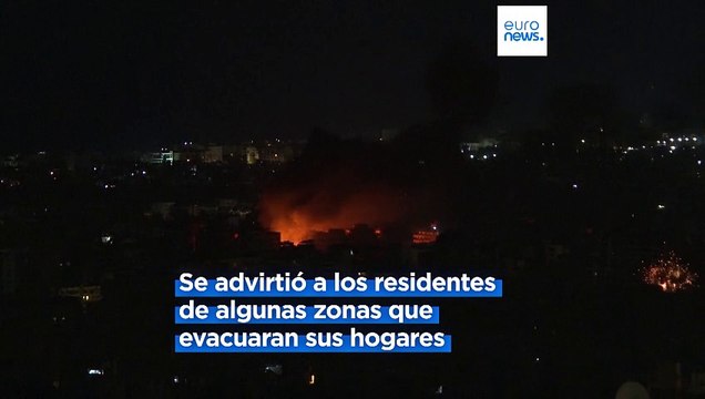 El Ejército israelí sigue atacando Beirut tras la ofensiva con misiles de Irán contra Israel