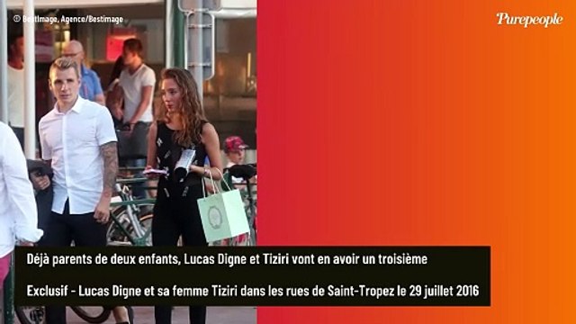 Lucas et Tiziri Digne bientôt parents pour la troisième fois ! La femme de l'international français affiche un ventre déjà très rond