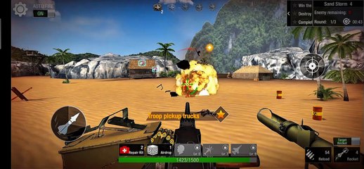 World War Game Play || Sand Storm 4 || Level 4 || Gaming Yard 0.1 #Gameplay #trending #viral #games #warzone