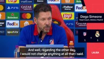 Simeone and Ancelotti continue Madrid derby argument