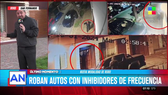 Nueva técnica de robo de autos con llaves electrónicas en barrios residenciales