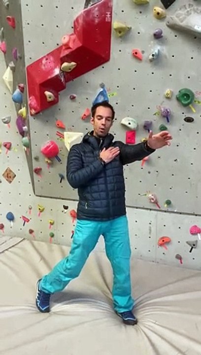 Escalade efficace dans un dévers, comment progresser