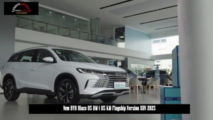 L2 Level Driving , EHS Electric Hybrid , New BYD Hiace 05 DM-i 115 KM Flagship Version SUV 2025