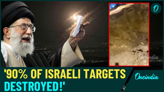 VIDEO| Iran Declares Victory After Strikes: 90% of IDF Targets Destroyed, Fear in Tel Aviv