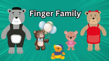The Finger Family | Nursery Rhymes & Songs for Kids | Bright Spark Station