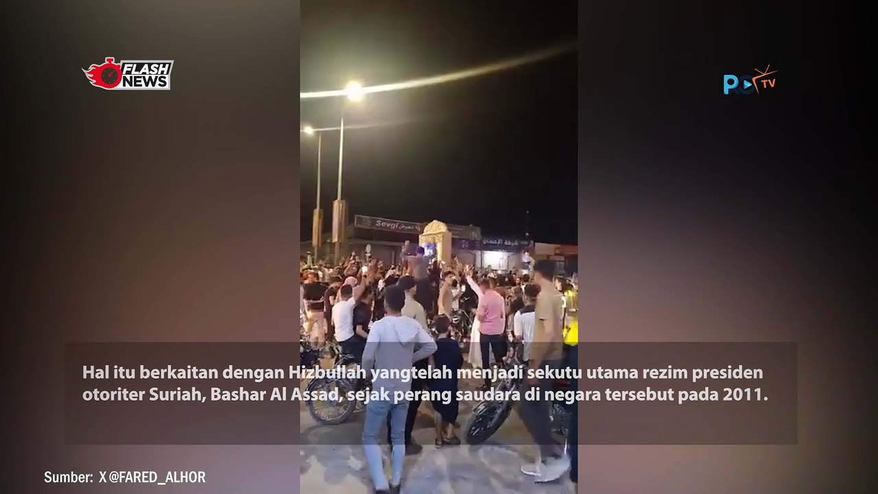Sebagian Warga Suriah Rayakan Kematian Pemimpin Hizbullah, Kenapa?