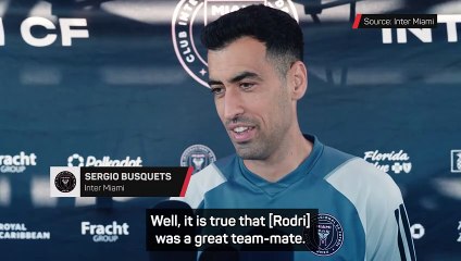 Busquets hopes Rodri can get back to his best after ACL injury