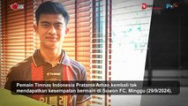 Pratama Arhan Kembali Dicadangkan, Suwon FC Kalah dari Tim Eks Manchester United