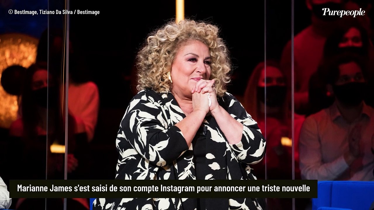 "Jacquie est partie hier à 13h30" : Marianne James pleure sa maman, son message pour l'annoncer dit tout de leur relation