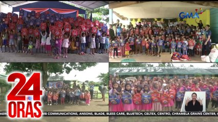 60,000 mag-aaral sa Pilipinas, nabigyan ng school supplies sa ilalim ng "Unang Hakbang sa Kinabukasan" proj. ng GMAKF | 24 Oras