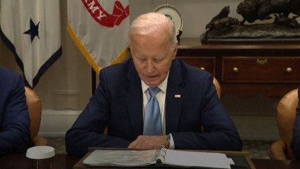 Biden réaffirme le plein soutien des Etats-Unis à Israël après l'attaque iranienne