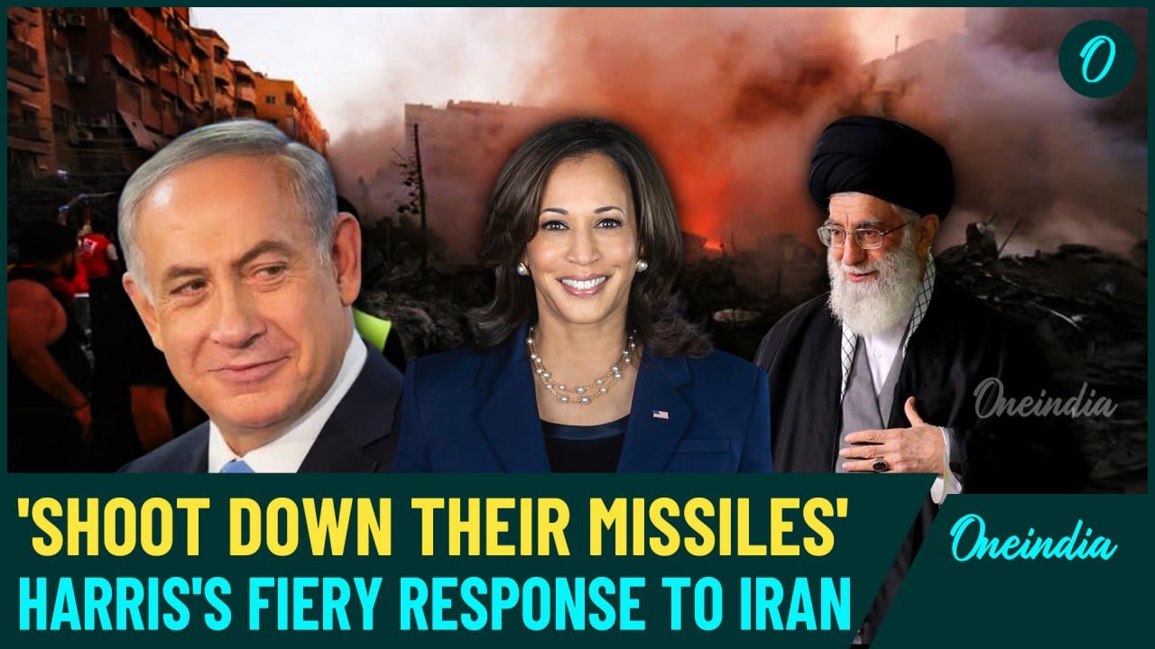 Harris Blasts Iran As "Destabilizing And Dangerous" After Multiple Ballistic Missile Hit Israel