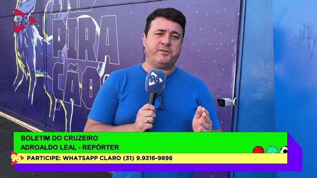 98 ESPORTES | Atualizações sobre Matheus Pereira direto da Toca da Raposa