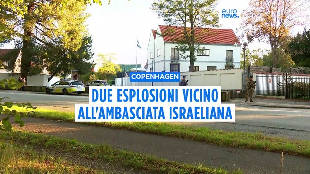 Danimarca, due esplosioni vicino all'ambasciata israeliana a Copenaghen