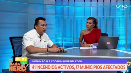 SCZ director del COED informa sobre lo sincendios en el departamento de SAnta CRuz