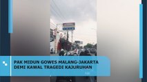 Pak Midun Gowes Malang-jakarta Demi Kawal Tragedi Kajuruhan