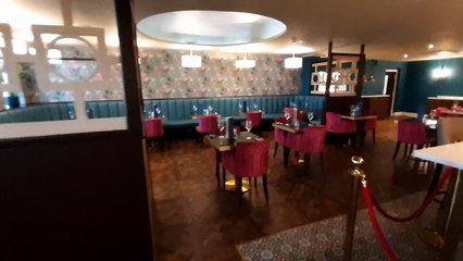 Walk through,  the Park Grill.