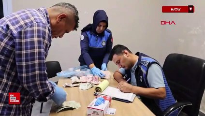 Hatay'da dilencinin üzerinden 13 bin TL çıktı