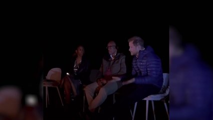 Prince Harry opens up to Lesotho royalty while sitting around bonfire on solo trip