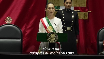 Mexique: Sheinbaum investie première présidente du plus grand pays hispanophone