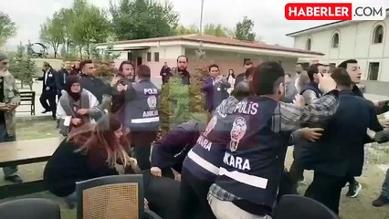 Kararın açıklanmasına dakikalar kala Sinan Ateş'in ailesine saldırı